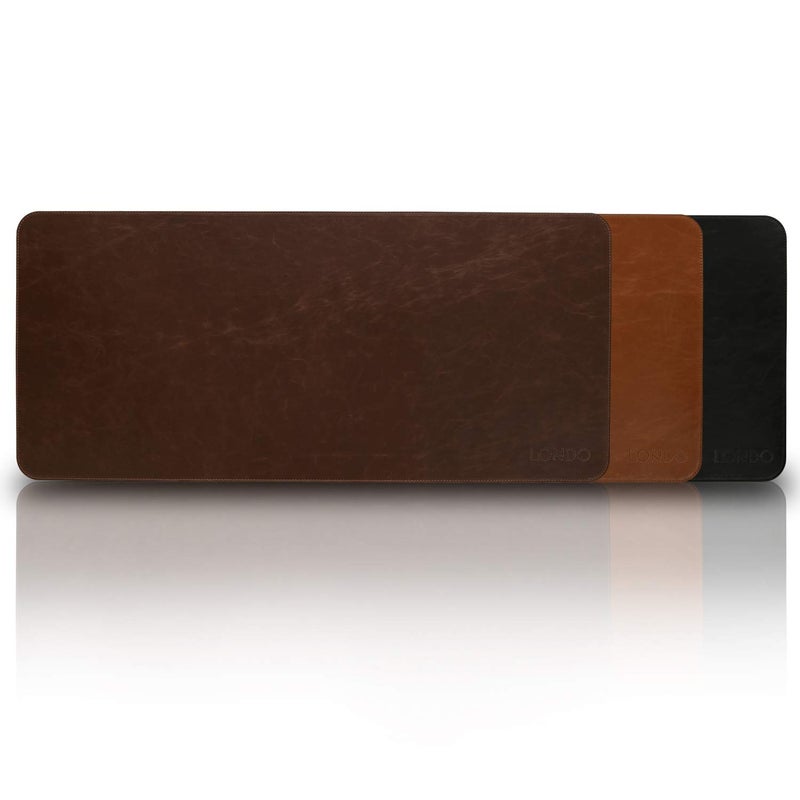 Londo Leather Extended Mouse Pad â€“ Large Desk Mat for Office & Gaming, Smooth Writing Surface, Non-Slip Base, Durable & Stylish Workspace Accessory - Image 4